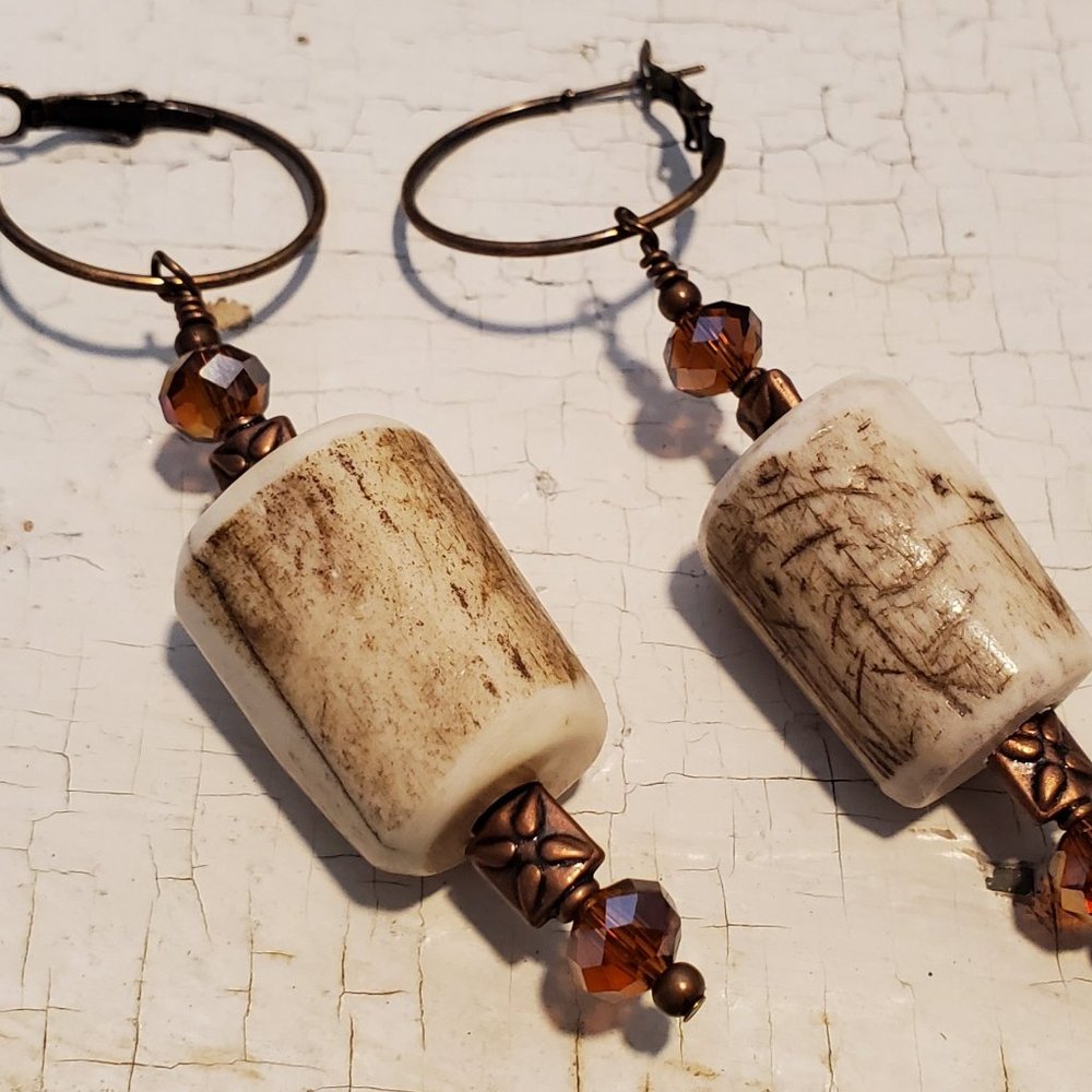 Sale Deer Horn Earrings